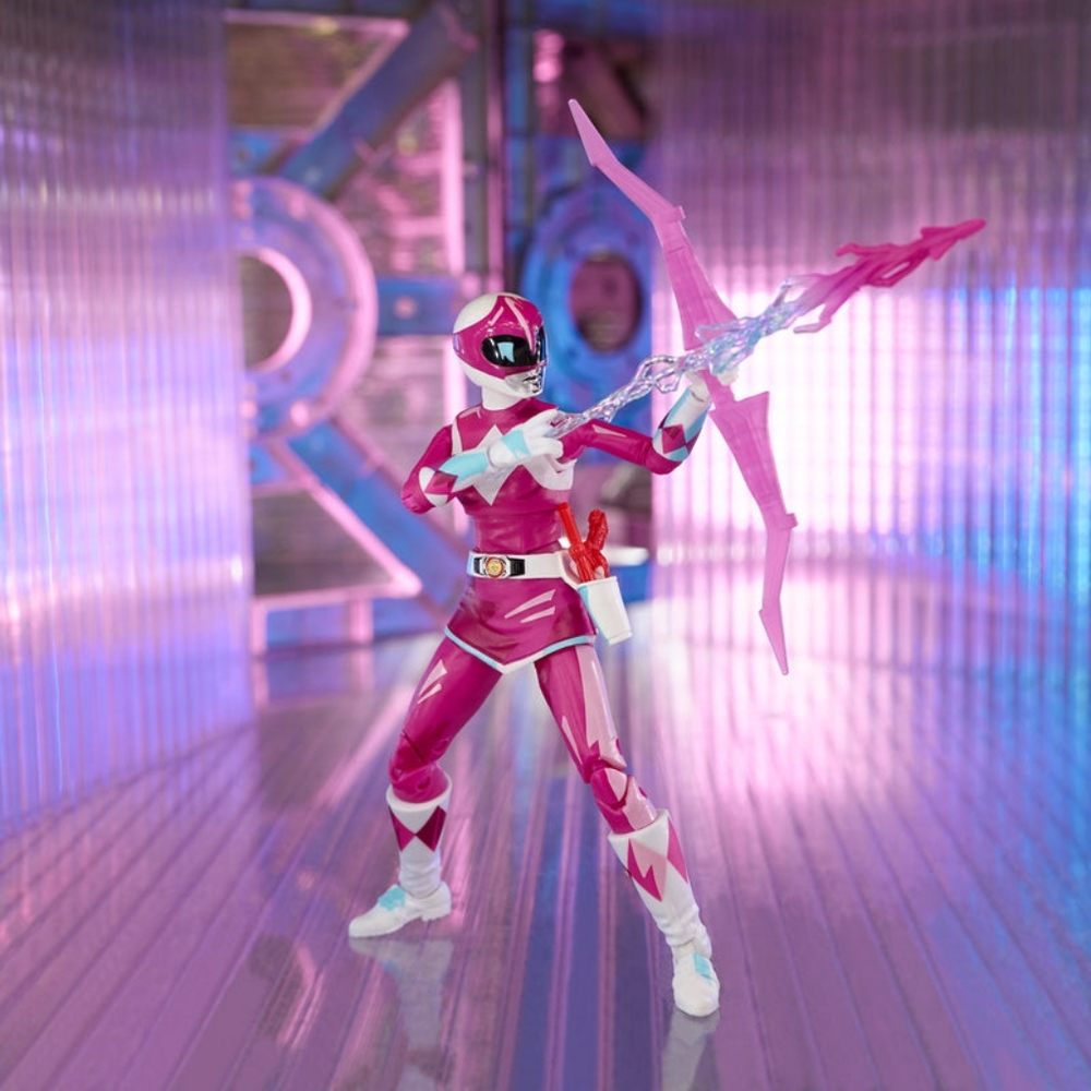 Power Rangers Lightning Collection Mighty Morphin Pink Ranger Action Figure NEW - Picture 6 of 8